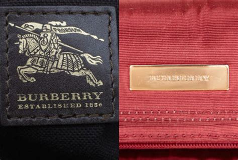 etichette burberry contraffatte|real burberry bag label.